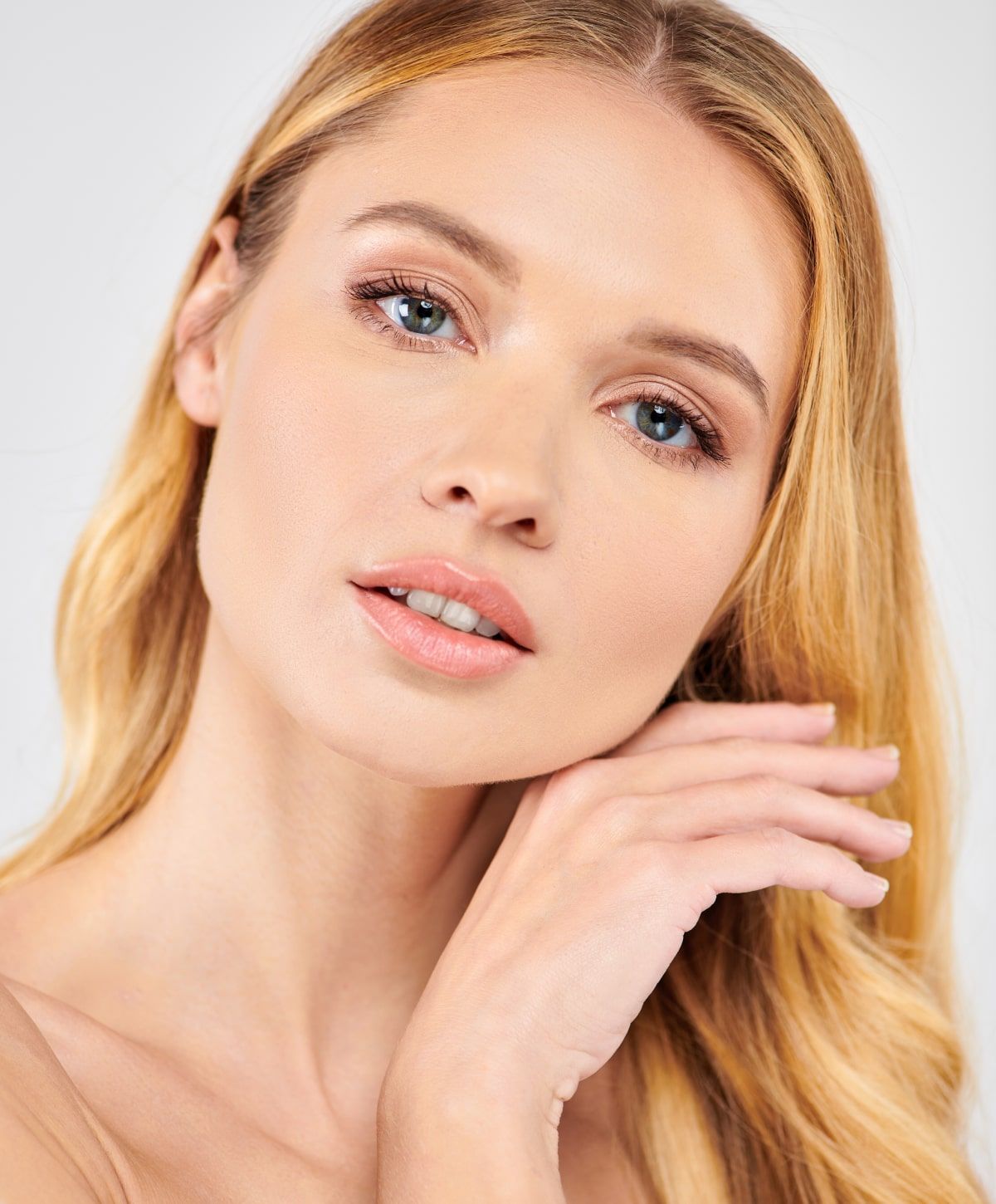 charlotte facials model with blonde hair