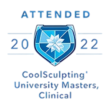 CoolSculpting University Masters 2022 attendance badge