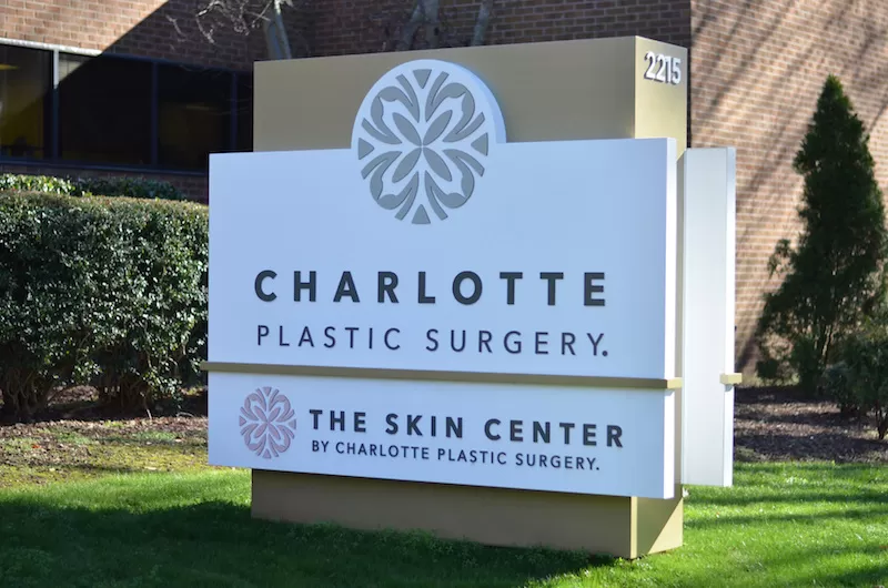 charlotte plastic surgery sign